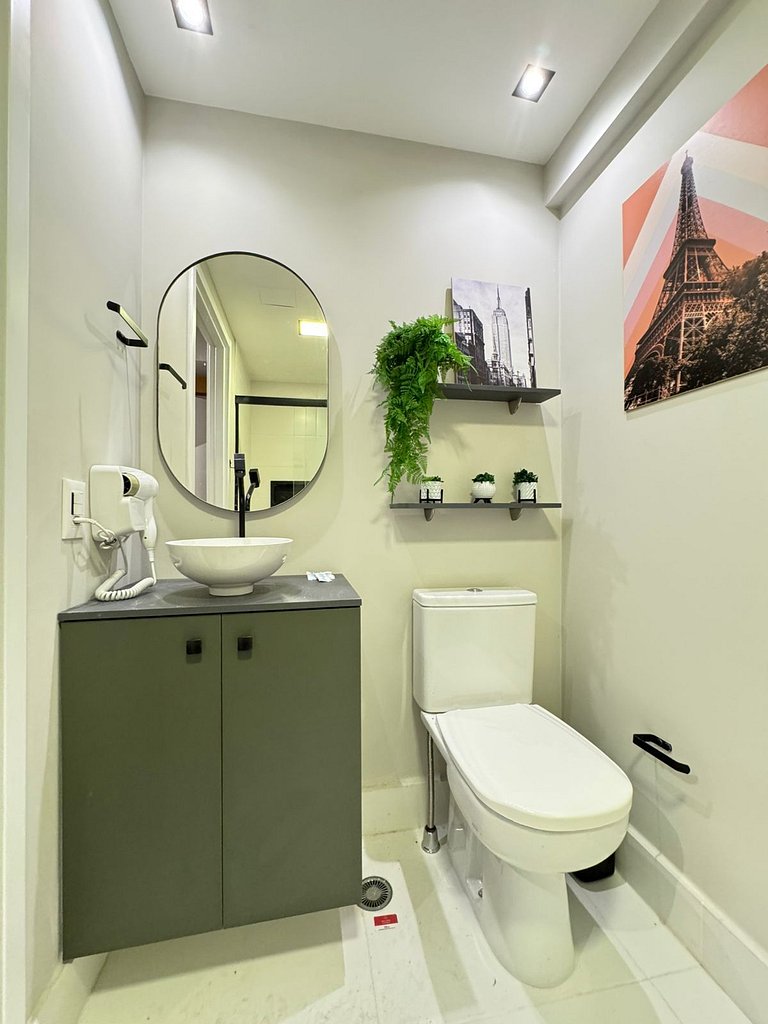 603 Studio em Moema | com A\C e Wi-Fi