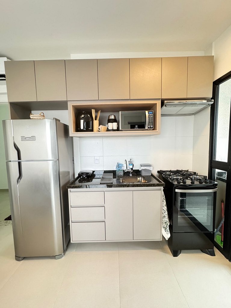 1512 Ap Pinheiros | Próximo ao metro c/ Wi-Fi, A/C