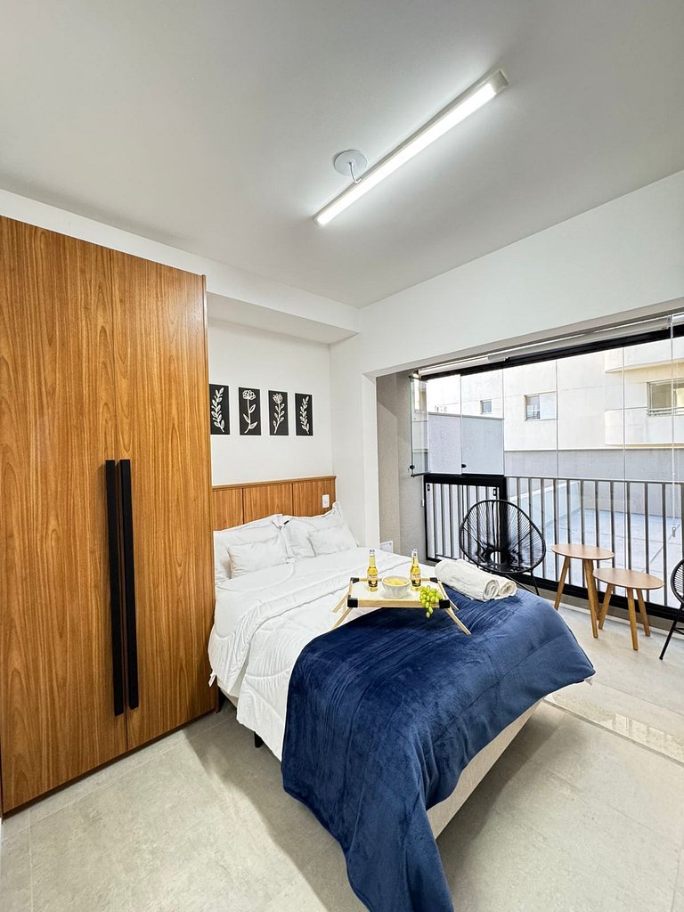 108 Studio Completo Tatuapé | c/ Wi-Fi e Academia