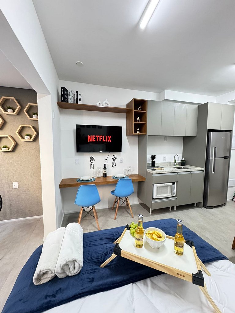 108 Studio Completo Tatuapé | c/ Wi-Fi e Academia