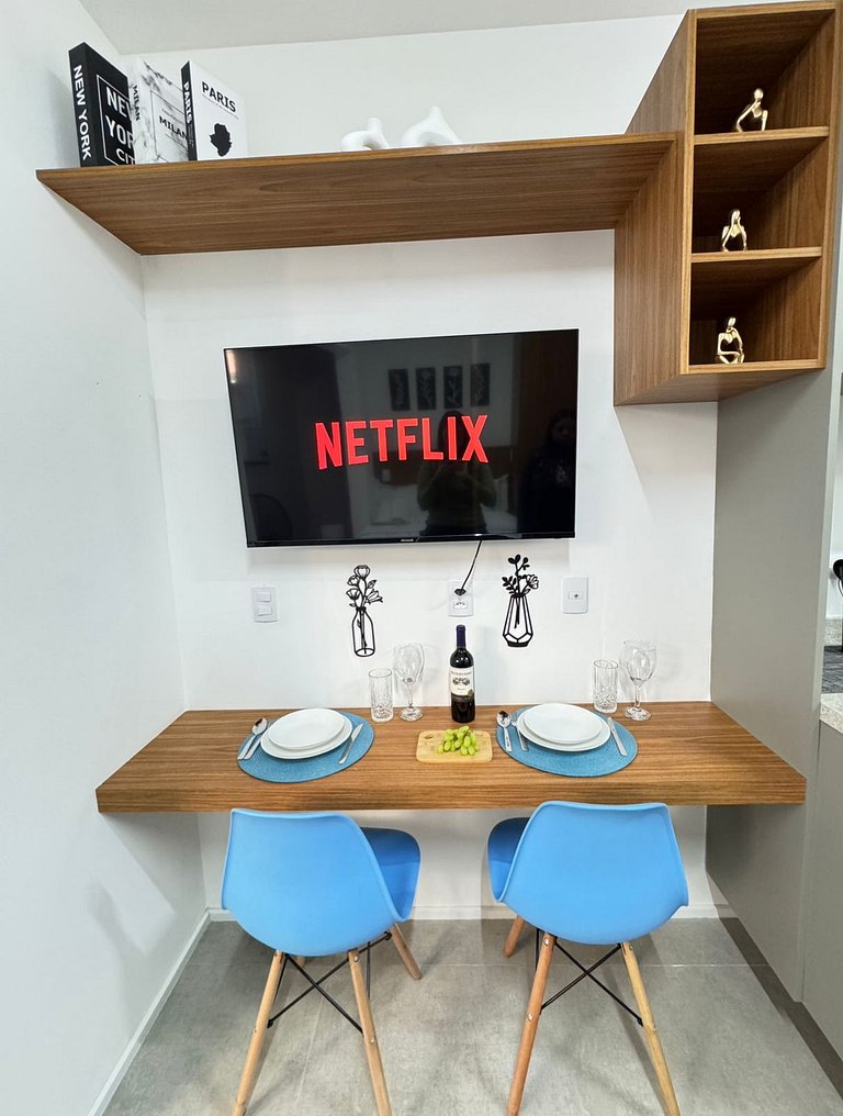 108 Studio Completo Tatuapé | c/ Wi-Fi e Academia