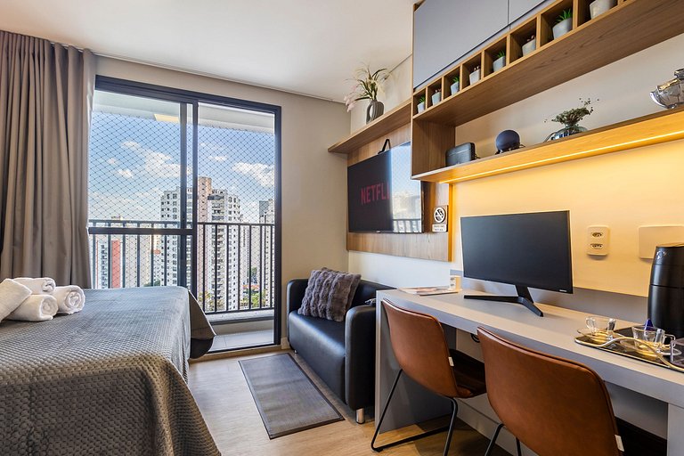 1302 Aconchegante AP na V.Mariana C/ Ar