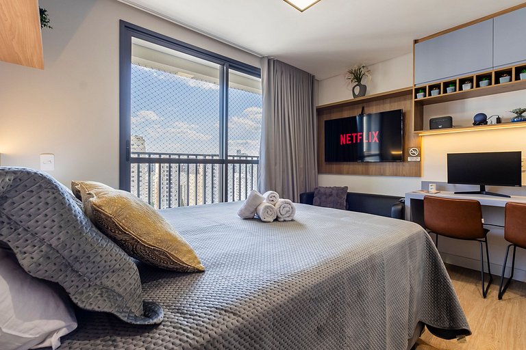 1302 Aconchegante AP na V.Mariana C/ Ar