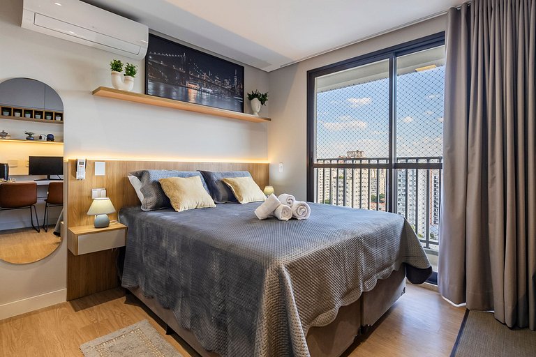 1302 Aconchegante AP na V.Mariana C/ Ar