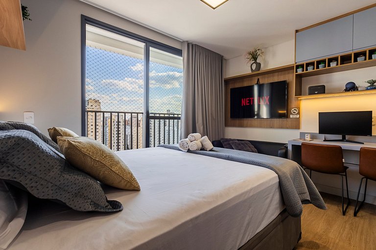 1302 Aconchegante AP na V.Mariana C/ Ar