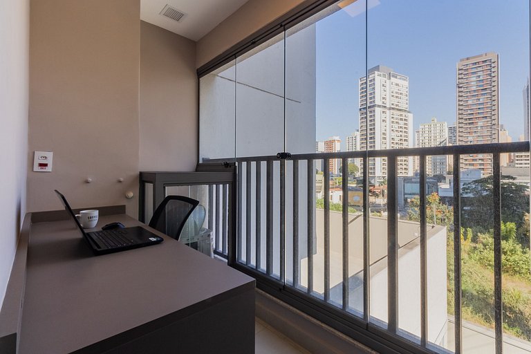 2023 Luxo no brooklin | A/C, academia, Wi-Fi