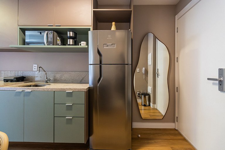 2023 Luxo no brooklin | A/C, academia, Wi-Fi