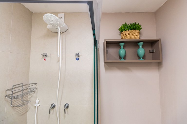 2023 Luxo no brooklin | A/C, academia, Wi-Fi