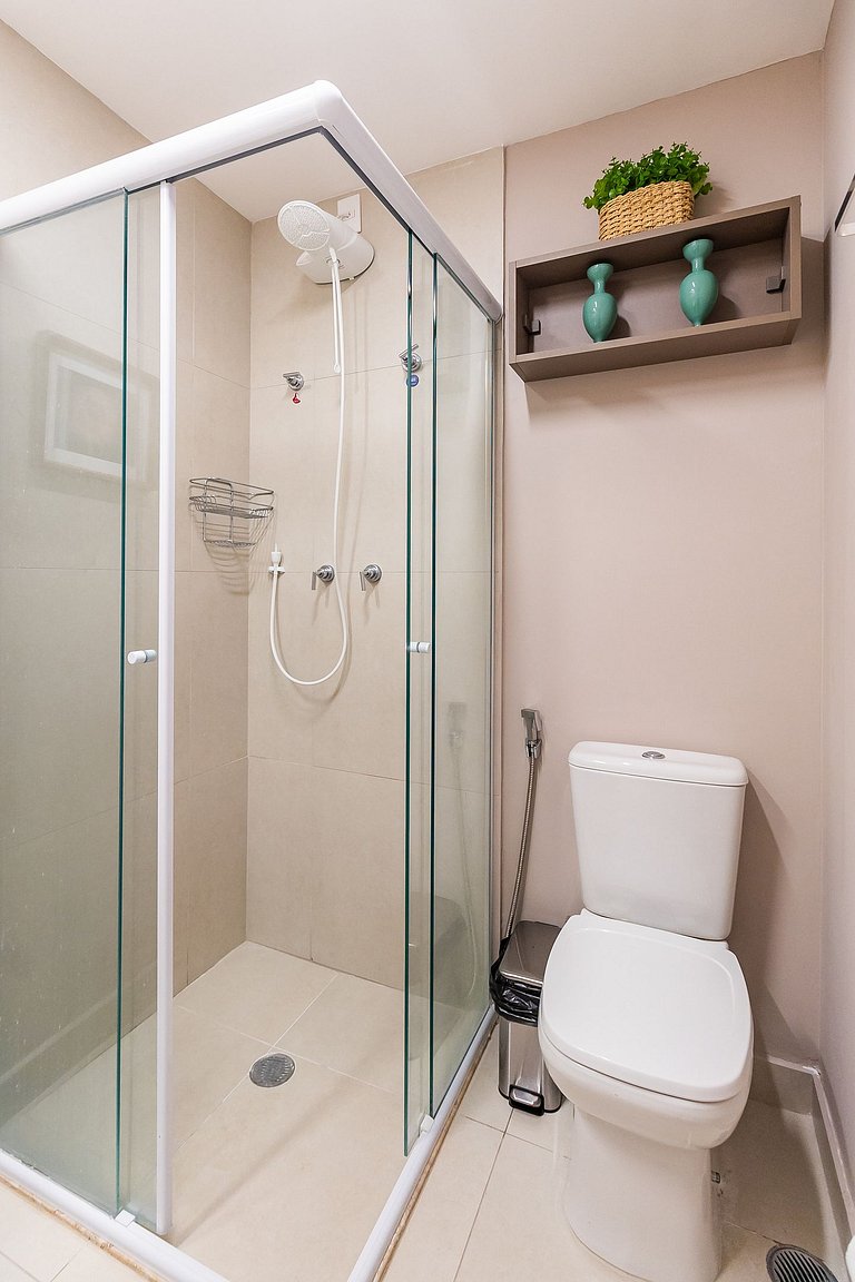 2023 Luxo no brooklin | A/C, academia, Wi-Fi