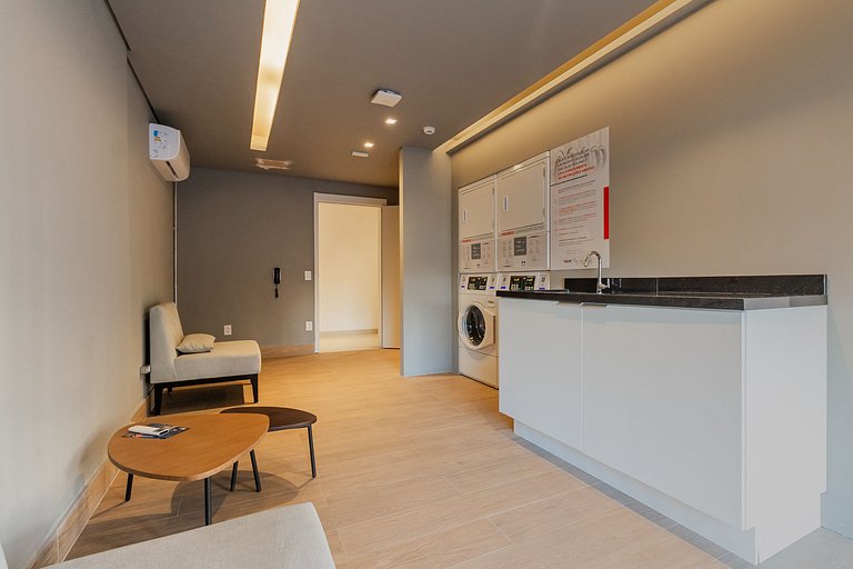 2023 Luxo no brooklin | A/C, academia, Wi-Fi