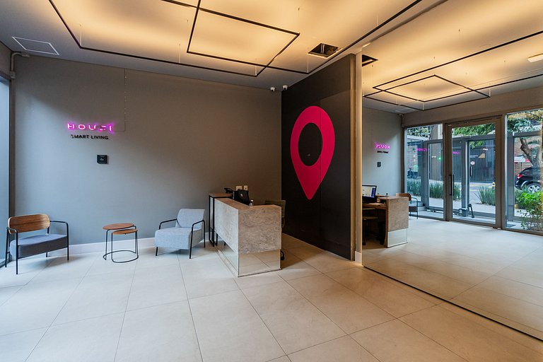 2023 Luxo no brooklin | A/C, academia, Wi-Fi