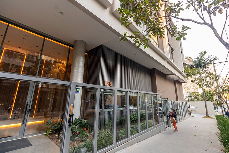 2023 Luxo no brooklin | A/C, academia, Wi-Fi