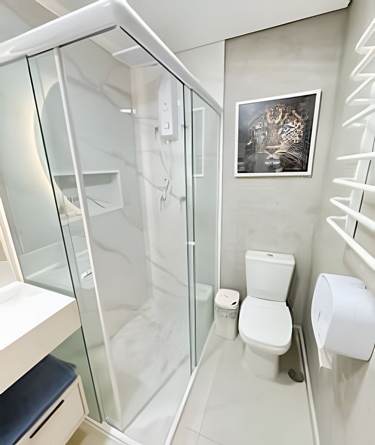 4013 Studio no Brooklin c/ Wifi e Ar Condicionado