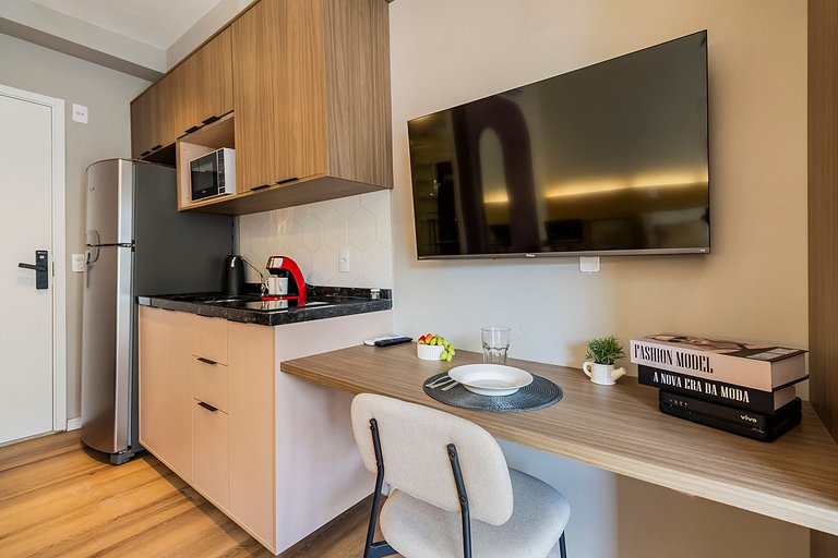 204 Aconchegante AP na V. Mariana C/piscina