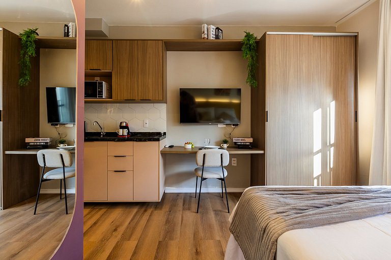 204 Aconchegante AP na V. Mariana C/piscina