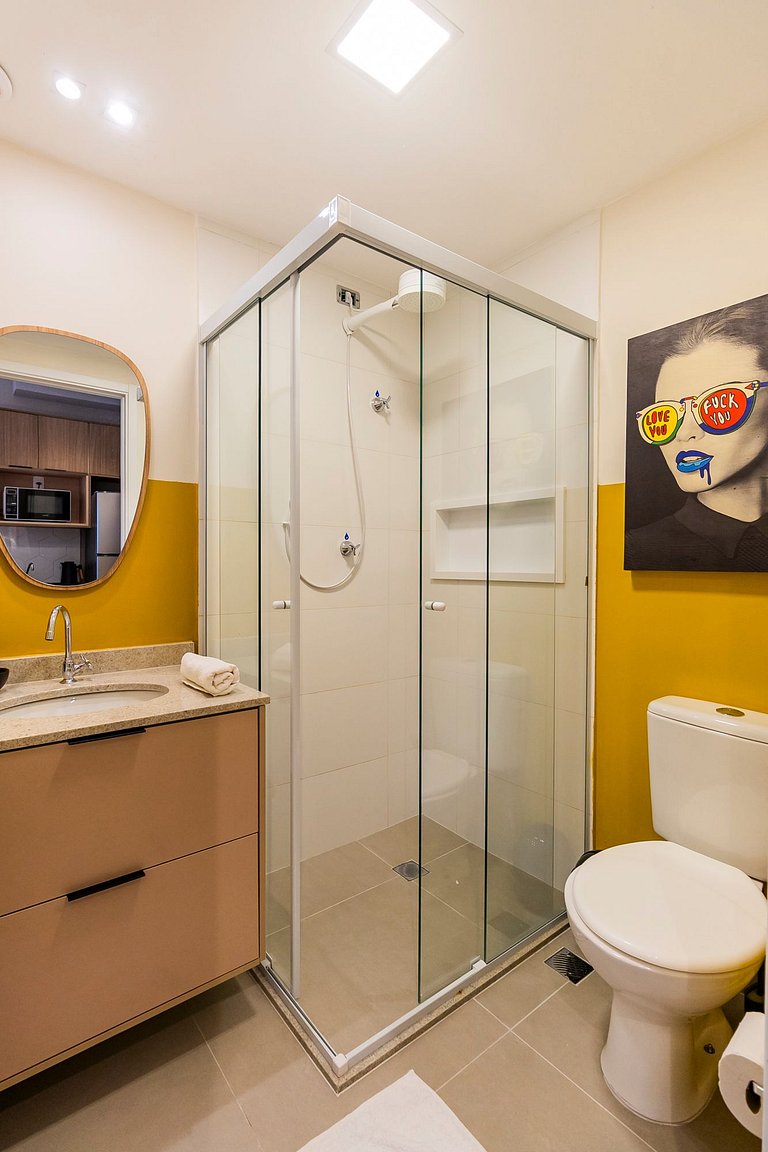 204 Aconchegante AP na V. Mariana C/piscina