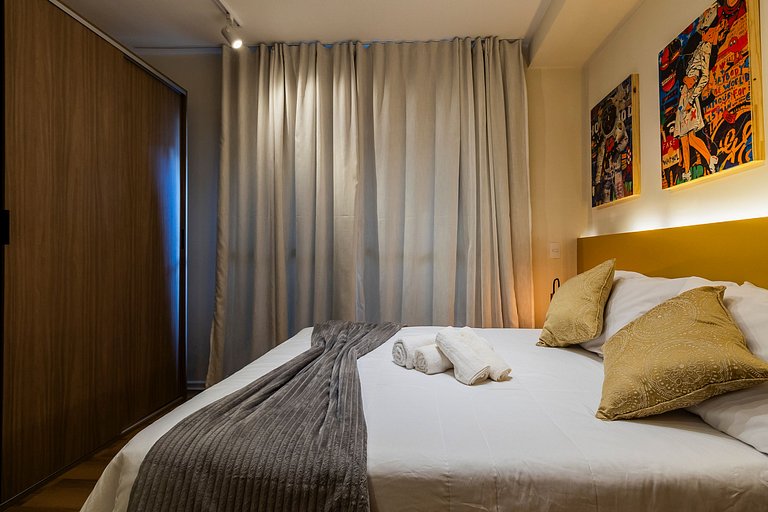 204 Aconchegante AP na V. Mariana C/piscina