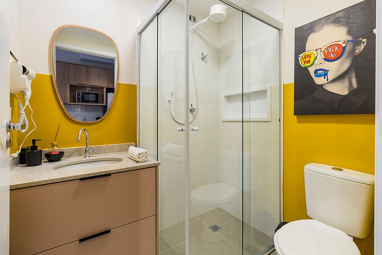 204 Aconchegante AP na V. Mariana C/piscina