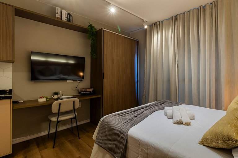 204 Aconchegante AP na V. Mariana C/piscina