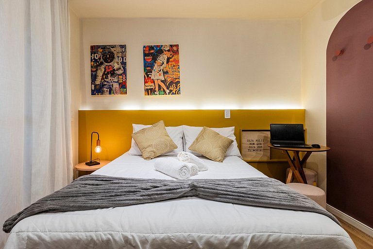 204 Aconchegante AP na V. Mariana C/piscina