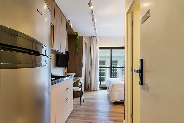 204 Aconchegante AP na V. Mariana C/piscina