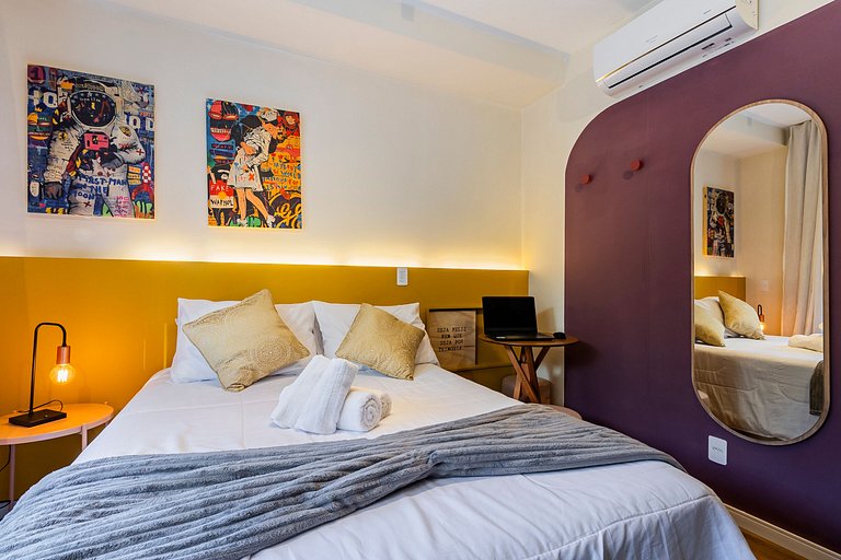 204 Aconchegante AP na V. Mariana C/piscina