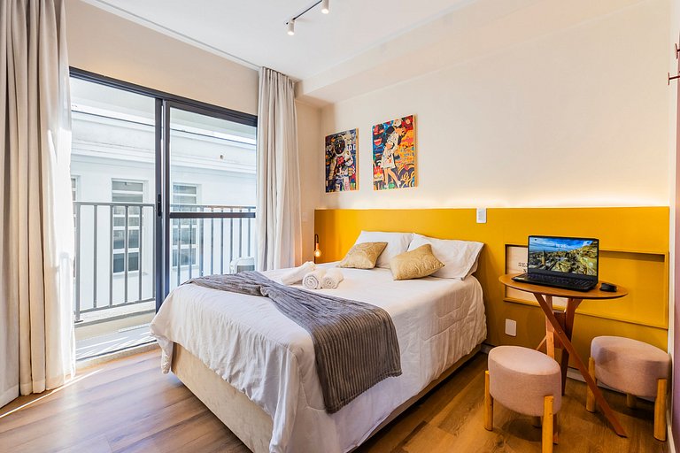 204 Aconchegante AP na V. Mariana C/piscina