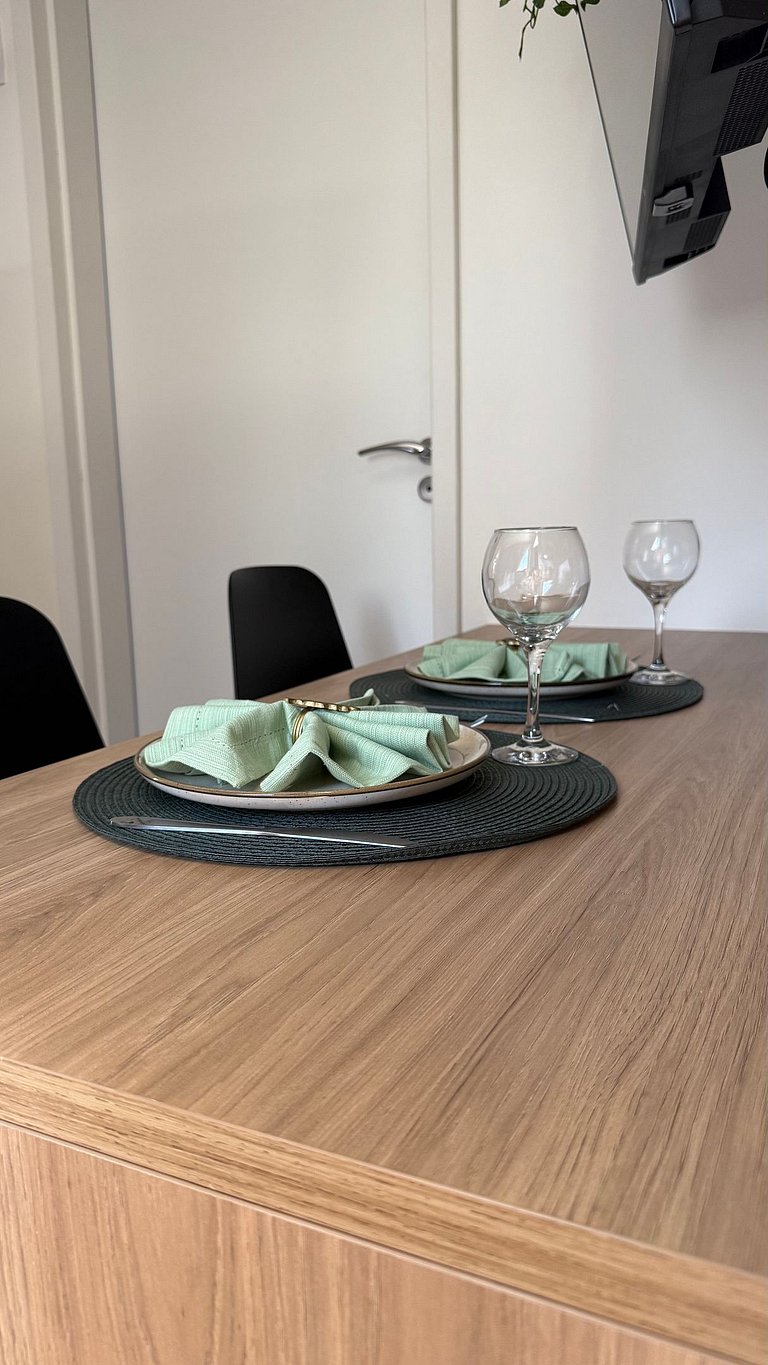 3011 Brooklin | Studio Novo c/ AC e Academia