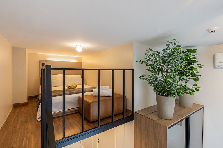 509 Luxo No Brooklin C/ Ar condicionado + Piscina