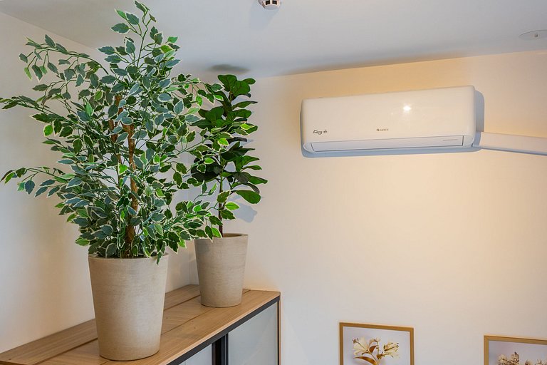 509 Luxo No Brooklin C/ Ar condicionado + Piscina