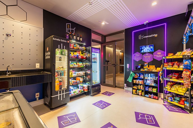 509 Luxo No Brooklin C/ Ar condicionado + Piscina