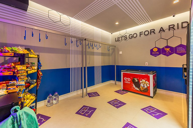 509 Luxo No Brooklin C/ Ar condicionado + Piscina