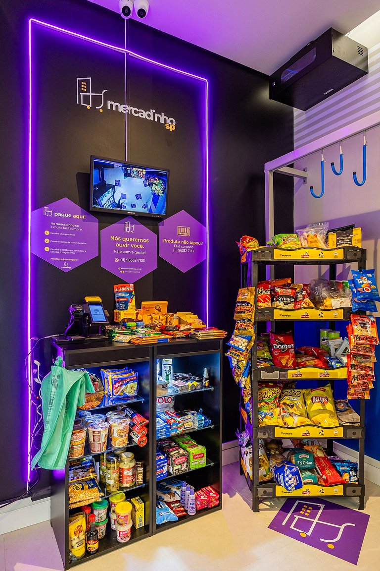 509 Luxo No Brooklin C/ Ar condicionado + Piscina