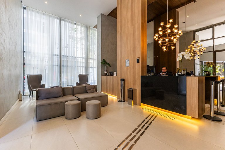 510 Studio em Moema | C/ piscina