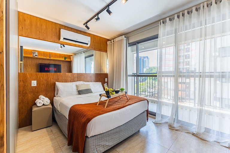 510 Studio em Moema | C/ piscina