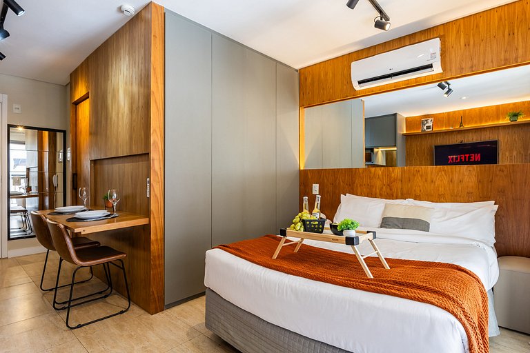 510 Studio em Moema | C/ piscina