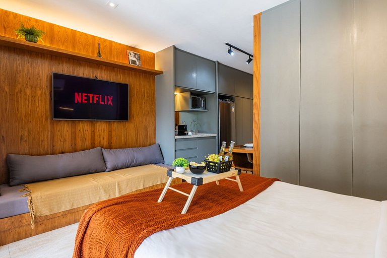 510 Studio em Moema | C/ piscina