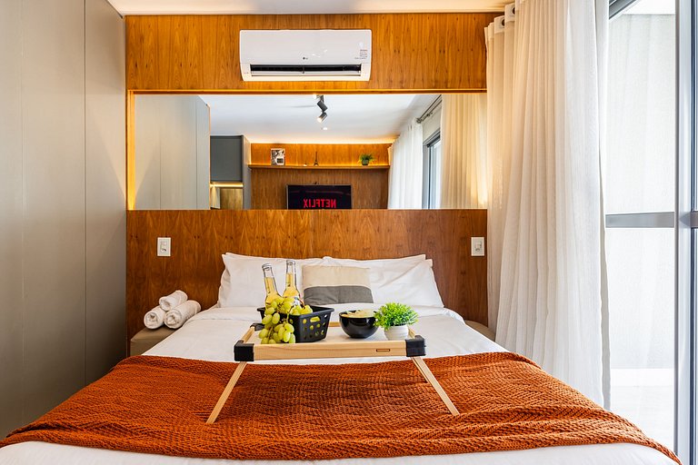 510 Studio em Moema | C/ piscina