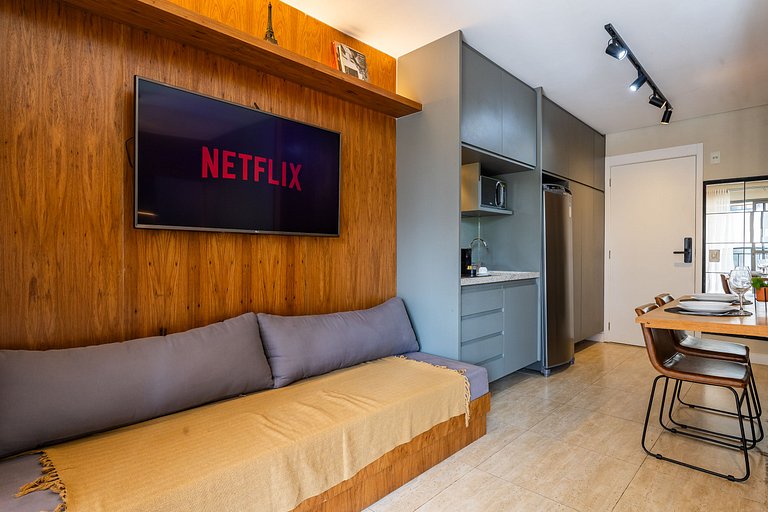 510 Studio em Moema | C/ piscina