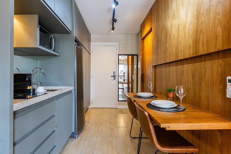 510 Studio em Moema | C/ piscina