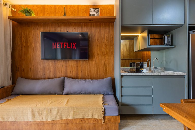 510 Studio em Moema | C/ piscina