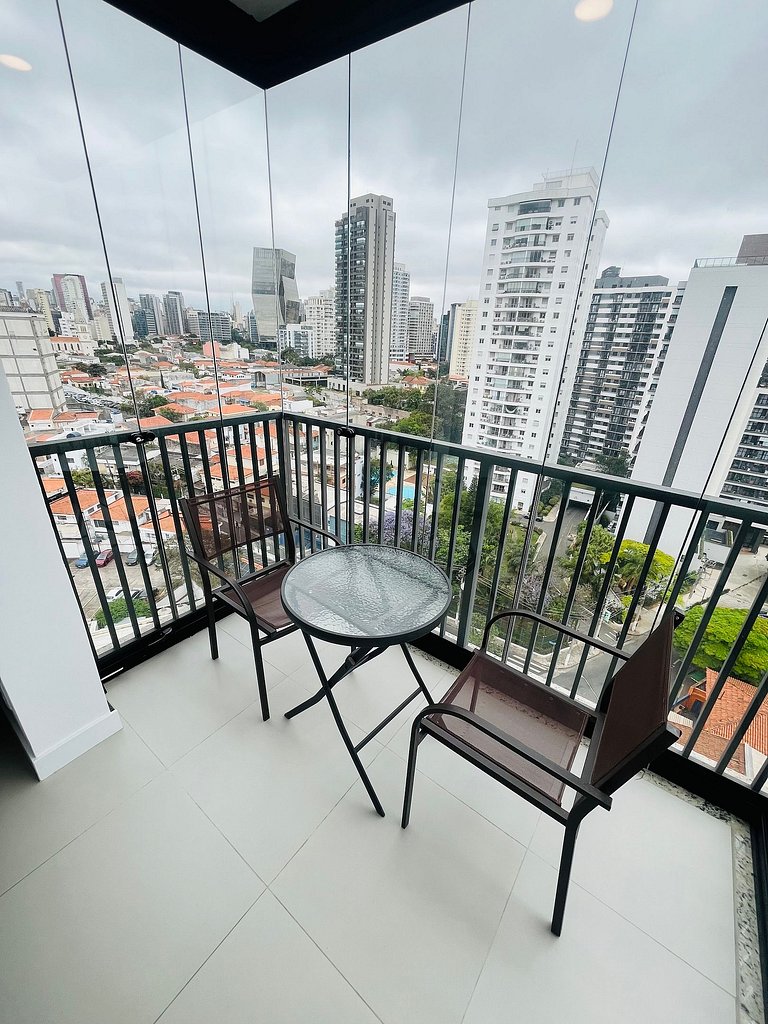 Ap Moderno em Pinheiros | 200m do Shop Eldorado