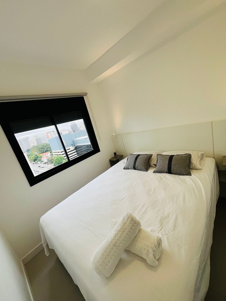 Ap Moderno em Pinheiros | 200m do Shop Eldorado