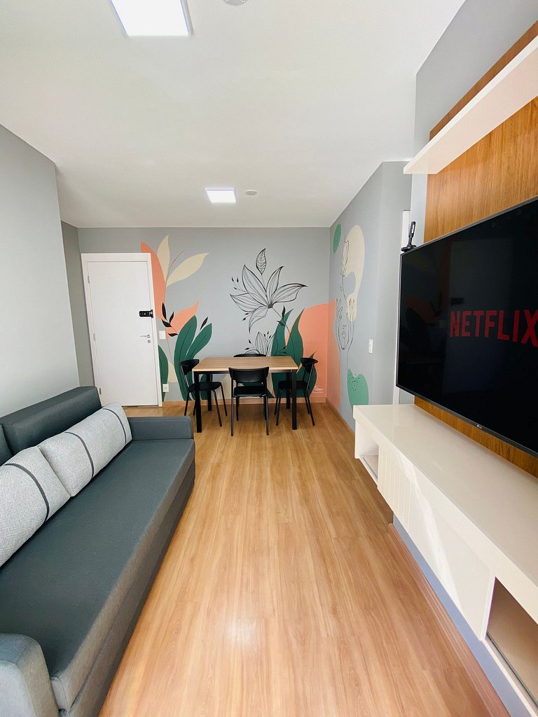 1411A Ap Moderno no Brás | C/ vaga e WI-FI