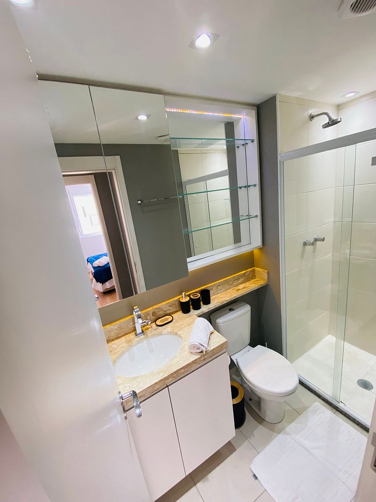 1411A Ap Moderno no Brás | C/ vaga e WI-FI