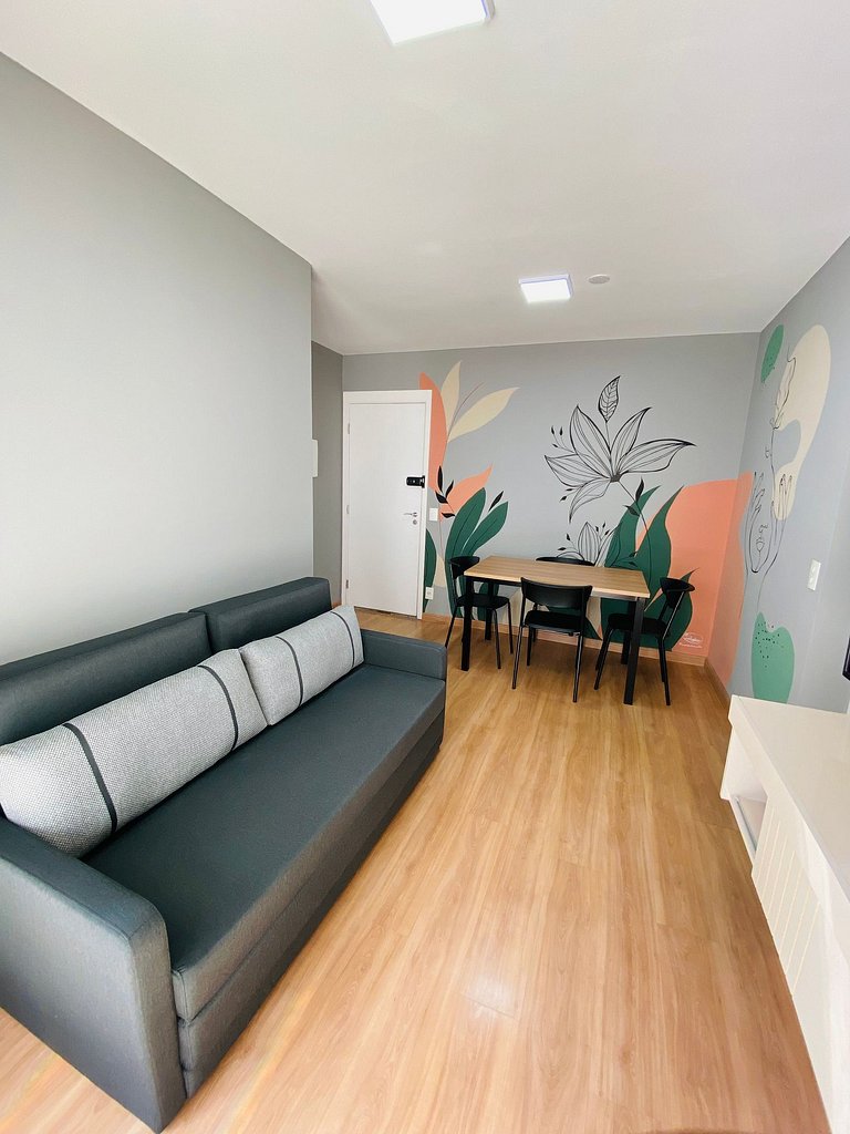 1411A Ap Moderno no Brás | C/ vaga e WI-FI