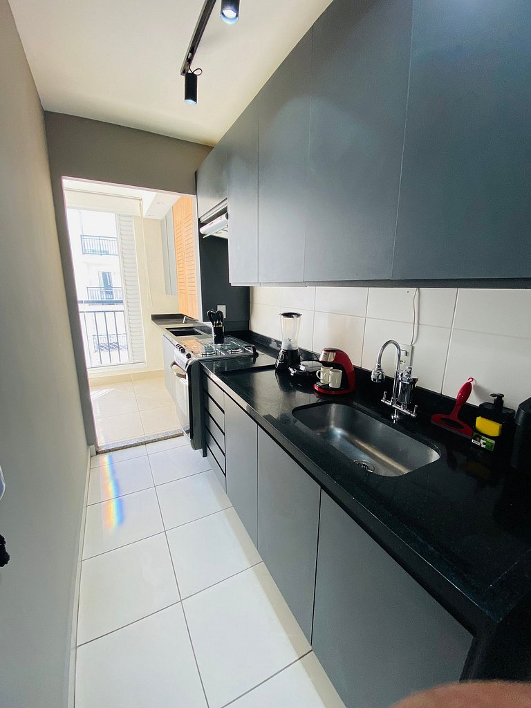 1411A Ap Moderno no Brás | C/ vaga e WI-FI