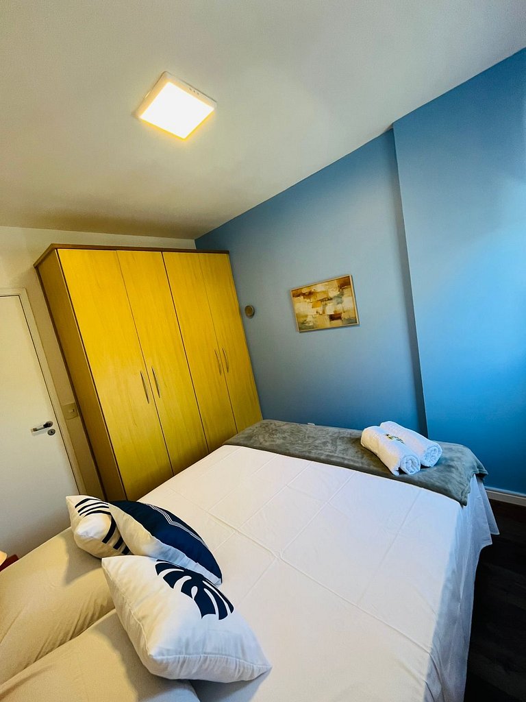 907 Ap charmoso em Pinheiros com academia e AC