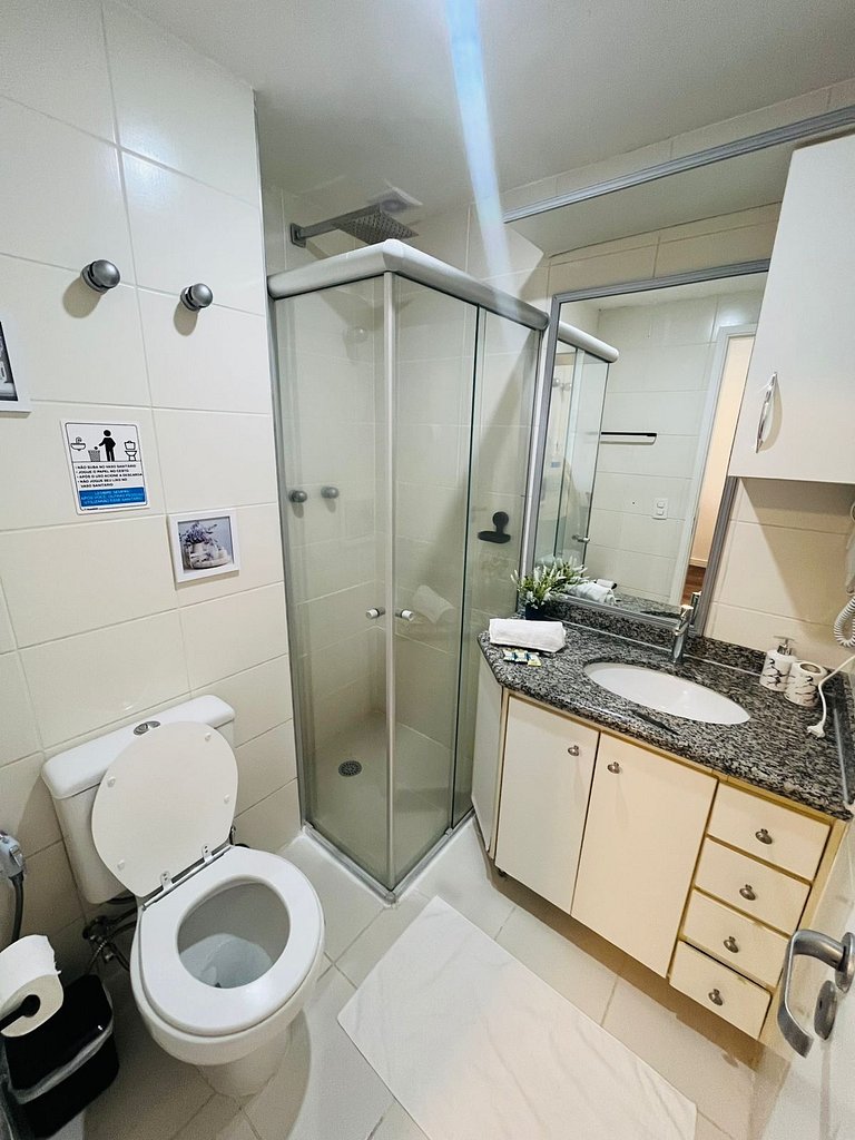 907 Ap charmoso em Pinheiros com academia e AC