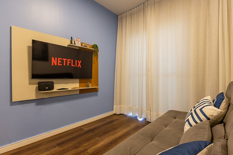 907 Ap charmoso em Pinheiros com academia e AC